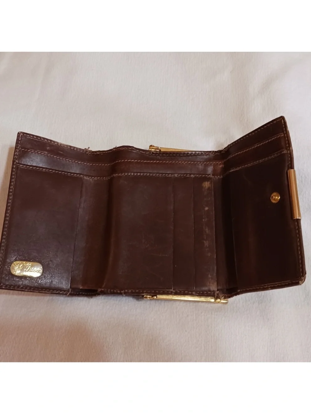 Gucci Dark Brown Leather Wallet - Picture 3 of 10